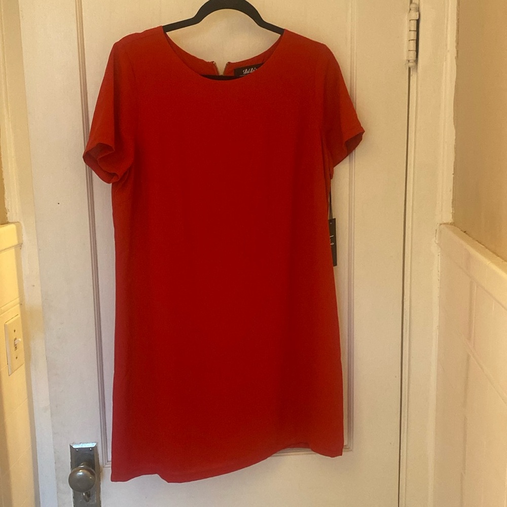 LuLu’s Red Shift Dress